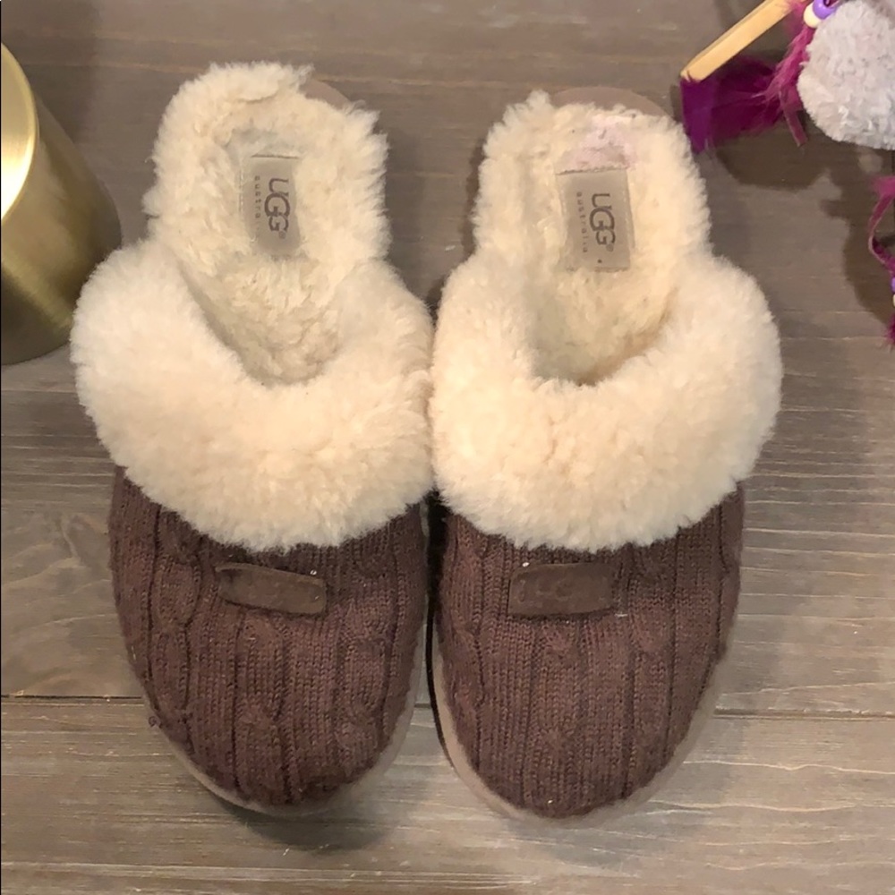 Dark Brown UGG Slippers